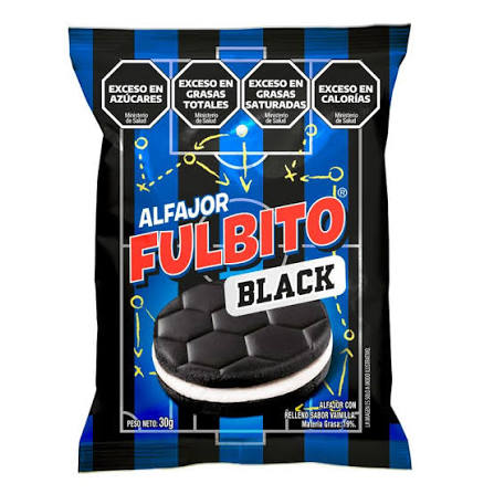 ALFAJOR FULBITO BLACK 25 g (comprando 10 o más precio mayorista)